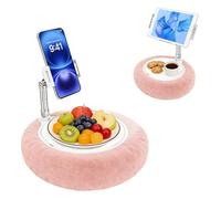 Rudfovn Tablet Stand Pillow, 360° Adjustable Chill Nest Phone Holder and Snack Cushion for Ipad, Iphone, Google, Kindle