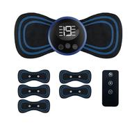 Rudfovn Tens Machine for Pain Relief, Rechargeable Wireless Tens Machine with 8 Modes 19 Levels for Neck Arm Leg Back Massager (6 Pads)