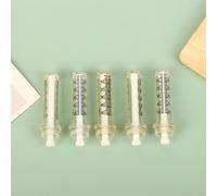 RUDFUZ 5pcs 0.5ml/0.3ml Disposable Syringe Ampoule Head Needles Sterile Package No Needle Lip Filler Syringes For Hyaluronic Pen