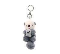 RUDFUZ Adorable Sea Otter Plush Keychain Pendant for Ladies, Unique, Portable, Bag Hangings Decoration Gifts