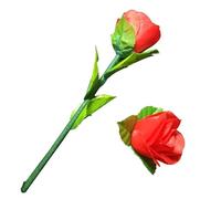 RUDFUZ Magical Rose Flower Appearing and Disappearing Trick, Magician Stage Show Props, Close Up Magic Accessories