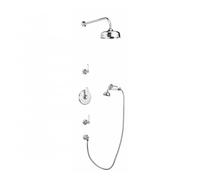 Rudge & Co Rudge and Co Traditional Concealed Shower Set With Hand Shower Set 9 Different Finishes - RC1843C Finish: Weathered Copper