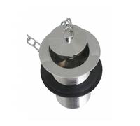 Rudge & Co Rudge and Co Traditional Slotted Basin Waste 1/4" 9 Different Finishes - OO1045 Finish: Polished Brass, Handle: Pevensey - Cross