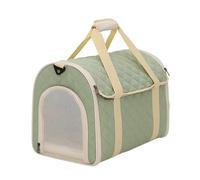 RUDHSJNJK Dog Purse Carrier for Small Dogs Rabbit Cat, Puppy Sling Carrier with Adjustable Strap Buckle & Safety Harness,Green