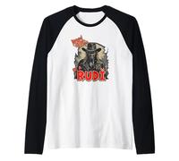 Rudi - Rebel of Hearts Raglan Baseball Tee