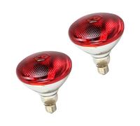 Rudiaoa 2pcs Heat Lamp 200W Bulbs 250W for Chicken Coops Brooder and Pet Warming in Cold Weather