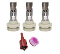 Rudiaoa Automatic Pigs Nipples Waterer Pigs Nozzle Nipples Rodents Stainless Steel Drinker For Livestock Farm Hygienic Water Dispenser