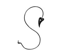 Rudiaoa Devil Costumes Accessories Faux Furs Bat Ear Headband Flexible Heart Tail for Carnivals Halloween Cosplay Party