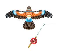 Rudiaoa Dynamic Wing Kites Flying Fishing Rod Child Beach Vacation Outdoor Backyard Toy Family Activity Kites For Outdoor