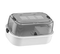 Rudiaoa Large Space Hamsters Cage With Ventilated Lid Clear Pet Indoor Resting Sleep Villas For Chinchillas Guineapigs Small Pet