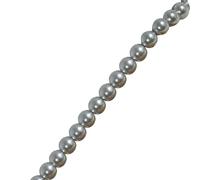 Rudiaoa Simulated Round Pearls Beads 8mm Glass Craft Supplies For Fashion Jewelry Earrings Round Imitation Pearls Beads For Jewelry Making And Creative Beading Projects