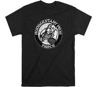 Rudimentary Peni Farce Punk Men Pullover Men's Crewneck T-Shirt Short Sleeve Top Unisex Pure Cotton Tee Black XL