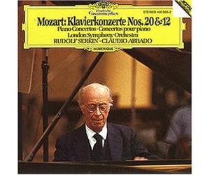 RUDOLF/ABBADO,C./LSO SERKIN - KLAVIERKONZERTE 12+20 CD NEW MOZART,WOLFGANG