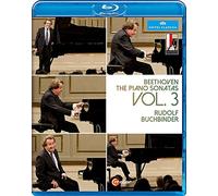Beethoven:Piano Sonatas 3 (Blu-ray) Rudolf Buchbinder