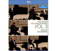 RUDOLF BUCHBINDER: BEETHOVEN - THE PIANO SONATAS VOL. 3 NEW REGION 1 BLU-RAY