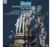 Rudolf Ewerhart - Händel 16 Konzerte für Orgel und Orchester R.Ewerhart historische Orgeln Col.Aureum (Vinyl LP)