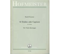 Rudolf Kreutzer-42 Etüden oder Capricen-Viola