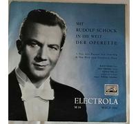 RUDOLF SCHOCK - MIT RUDOLF SCHOCK IN DIE WELT DER OPERETTE / I. Von der Puszta bis Venedig / II. Von Wien zum goldenen Horn / ca. 1955 / Bildhülle / ELECTROLA # WDLP 502 / Deutsche Pressung / 10" Vinyl Langspiel Schallplatte
