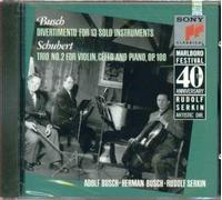 Busch - Divert 13 Solo Inst/Trio Pno 2