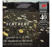 Schubert^Serkin^Valente^Marlboro Festival Or - Quintet in C / Shepherd on the Rock