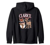 Rudolph The Red Nosed Reindeer - Clarice with Rudolph Zip Hoodie