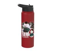 Rudolph The Red Nosed Reindeer - Sam - The Snowman in Winter Stainless Steel Insulated Water Bottle
