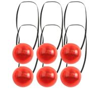 Rudolph's Red Nose - Flashing Lights |Battery Operated Red Clown Nose Cosplay Props for Adults Circus Fancy Dress Accessories Party Costume for Halloween and Christmas Luminous