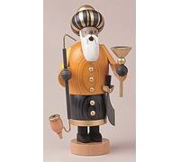 Rudolphs Schatzkiste Smoking figure Melchior 22 cm smoke figure Räuchermännel smoking man Erzgebirge