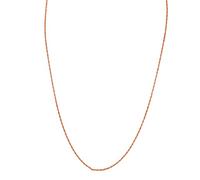 Rudra Empire Pure Copper Necklace Chain for Men & Women - Oxidized Oval Link Copper Jewelry Chain - 20 Inch
