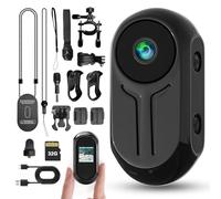RUDTAR Thumb Action Camera Body Cam 1080P FHD Wearable Body Cameras with 32GB Card Mini Hands-Free Pov Cameras with Accessories for Gift Ski Sports Motorcycle Horse Riding Vlogging Easter Monday