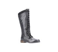 Hush Puppies Womens/Ladies Rudy Lace Up Long Leather Boot (7 UK) (Black)