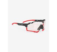 Rudy Project Cutline Glasses Black Red with Red ImpactX 2 Photochromic Lenses