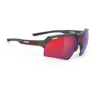 Rudy Project Deltabeat Sunglasses Multilaser Lens - Charcoal Matte / Red Lens