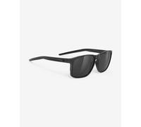 Rudy Project Overlap Glasses Glossy Black with RP Optics Smoke Black Lenses