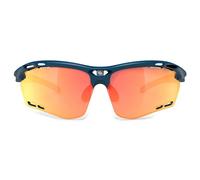 Rudy Project Propulse Photochromic Sunglasses One Size Blue Navy Matte / Multilaser Red