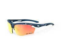 Rudy Project Propulse Photochromic Sunglasses Blue One Size Blue Navy Matte / Multilaser Red