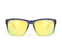 Rudy Project Spinhawk Edge Sunglasses Multilaser Yellow/CAT3 Crystal Blue Avio / Apple Green Fade