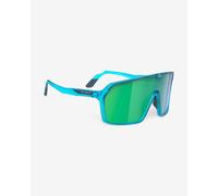 Rudy Project Spinshield Glasses Light Blue RP Optics Multilaser Green Lens