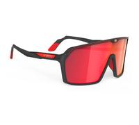Rudy Project Spinshield Sunglasses - Multilaser Lens - Matt Black / Red Lens