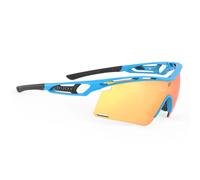 Rudy Project Tralyx+ Sunglasses Multilaser Lens - Azur Matte / Orange Lens