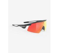 Rudy Project Turbolence Racing black sunglasses with orange mirrored lenses