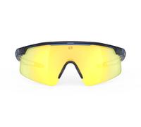 Rudy Project Turbolence Glasses dark yellow black polar lens 3fx HDR multilaser yellow