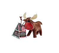 Rudy the Reindeer - Eco Dog Toy Jute and Suede Green & Wild