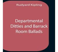Rudyard Kipling Departmental Ditties & Barrack Room Ballads Paperback Book Rudyard Kipling Multicolor