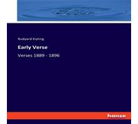 Rudyard Kipling Early Verse:Verses 1889 - 1896 Paperback Book Rudyard Kipling Multicolor