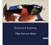 Rudyard Kipling The Seven Seas Paperback Book in Orange Rudyard Kipling Orange
