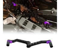 Rudyness Motorcycle Heel Toe Shifter Lever for Harley Touring Street Road Glide FLTR FLHX 1996-2025 (Black+Purple)