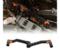 Rudyness Motorcycle Heel Toe Shifter Lever for Harley Touring Street Road Glide FLTR FLHX 1996-2025 (Black+Orange)