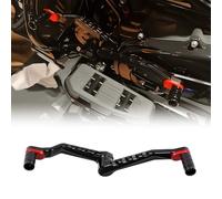 Rudyness Motorcycle Heel Toe Shifter Lever for Harley Touring Street Road Glide FLTR FLHX 1996-2025 (Black+Red)