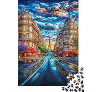 Rue De Rivoli 1000 Piece Jigsaw Puzzle for All Ages - Eco-Friendly Recycled Paper, A Great Gift Idea And Home Decoration Project 38x26cm/1000pcs